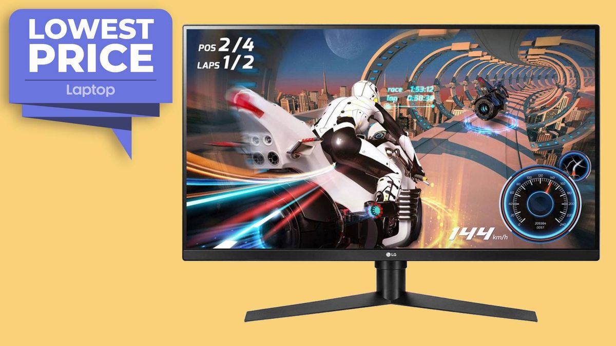 LG UltraGear 144Hz gaming monitor hits lowest price