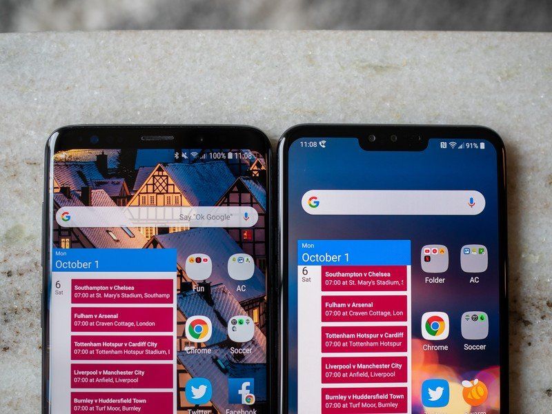 LG V40 vs. Samsung Galaxy S9+