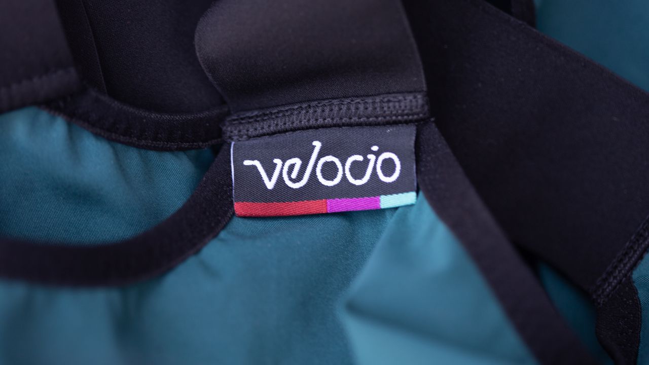 Velocio Luxe Bib Short tag