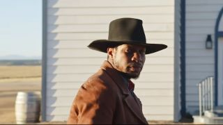 Jonathan Majors in The Harder They Fall