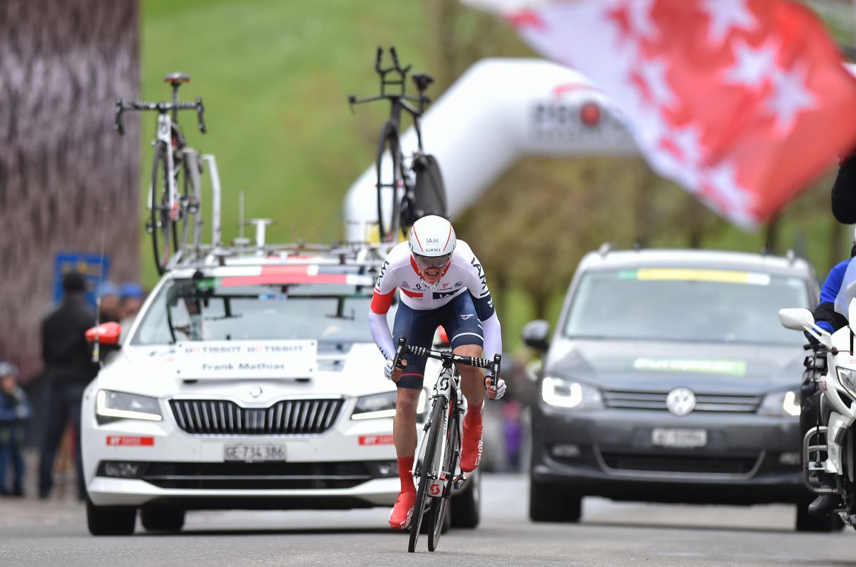 Mathias Frank (IAM Cycling) is looking to do a good GC