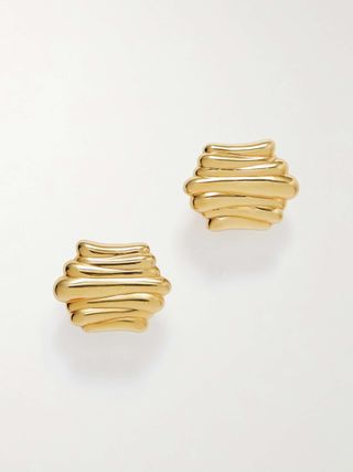 Crema Gold-Plated Earrings