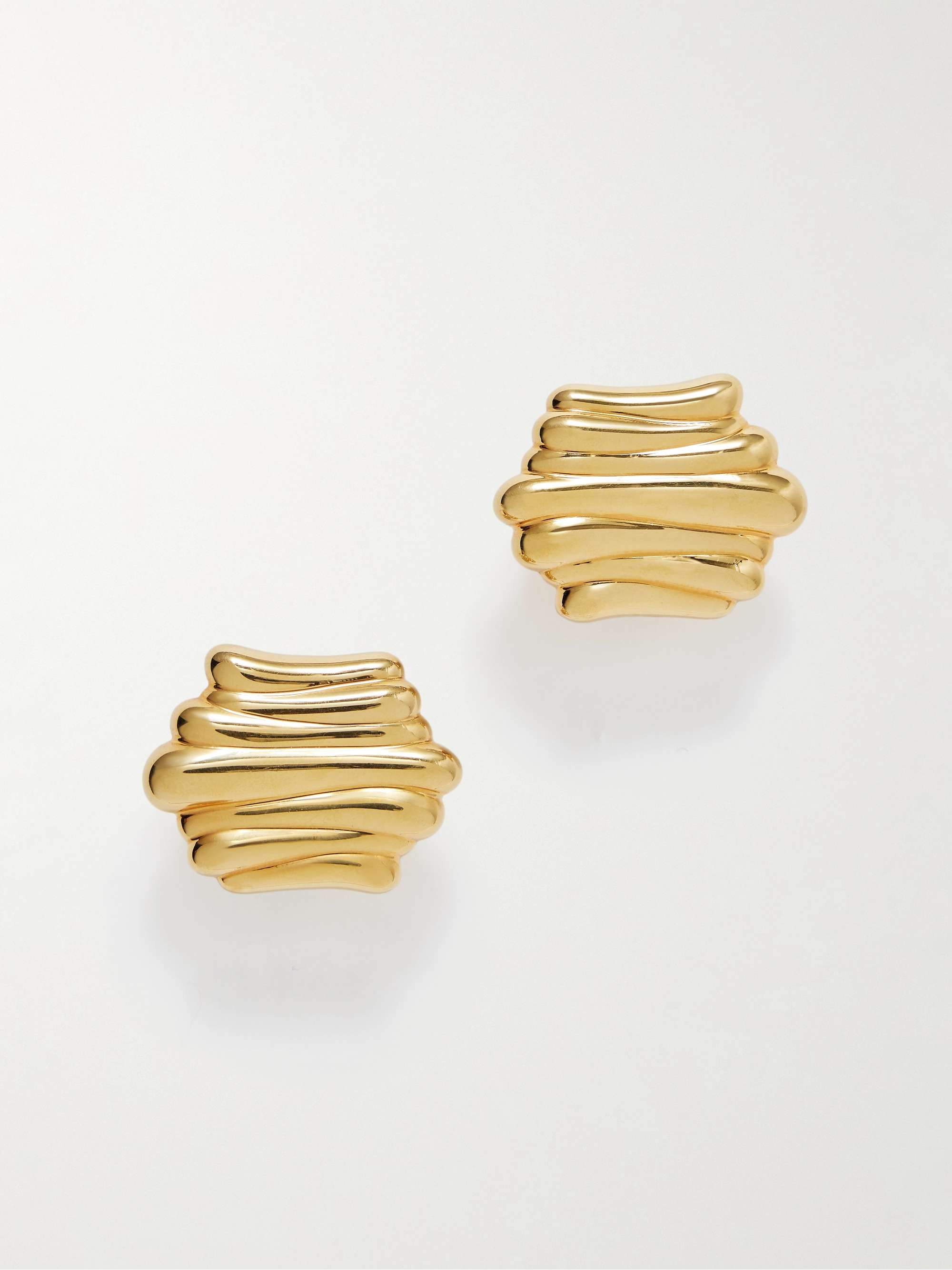 Crema Gold-Plated Earrings