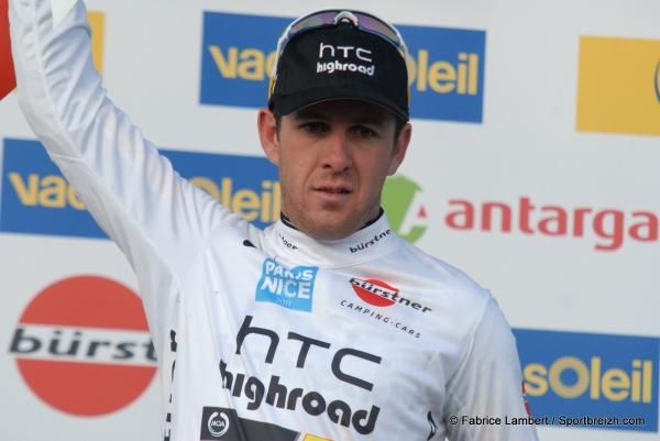 Stage winner Matt Goss (HTC-Highroad) is also a contender in the best young rider category.