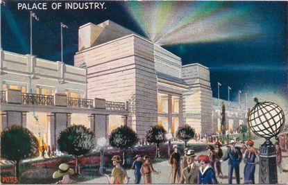 Fig 4: An idealised view of the giant Palace of Industry.