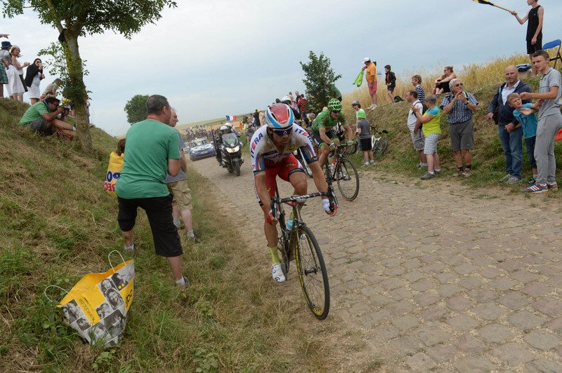 Alexander Kristoff (Katusha) struggled today