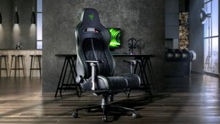 Front view of Razer's Enki Pro gaming chair. 