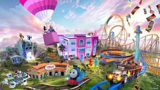 Mattel Adventure Park concept art