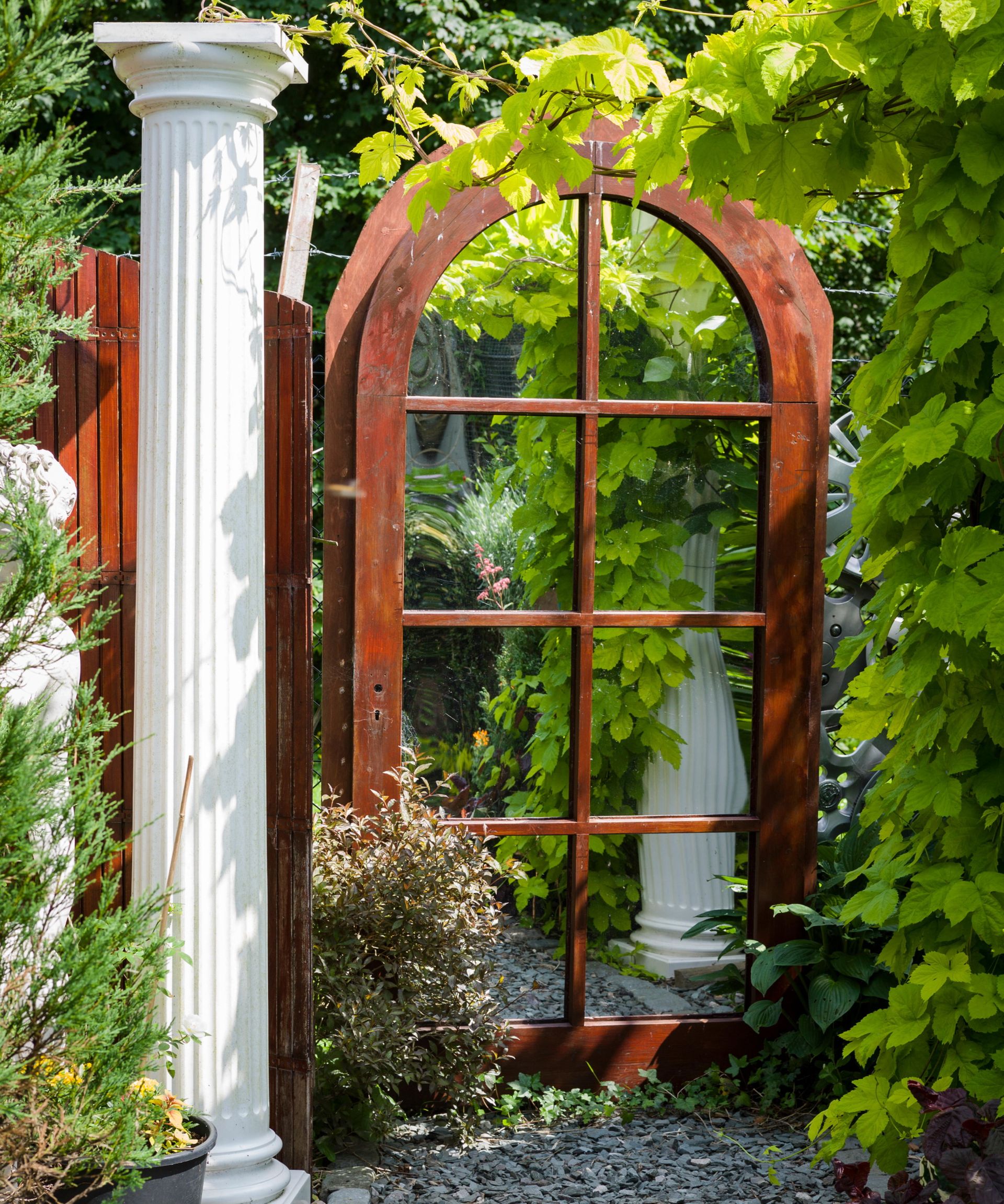 Outdoor mirror ideas