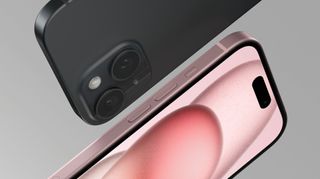 El iPhone 15 visto por delante y por detrás