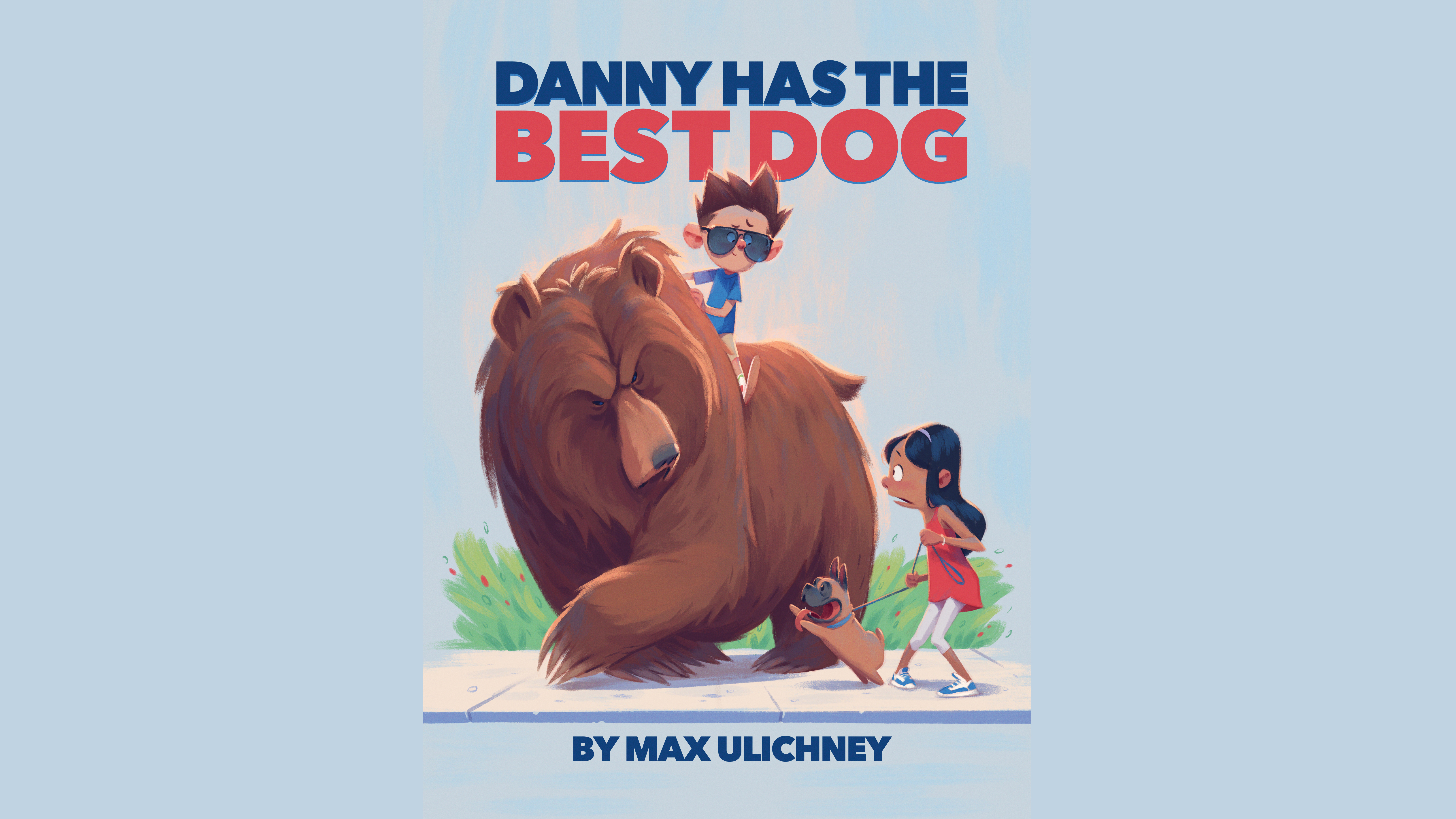 How to use Procreate's text tools; Children's book cover made in Procreate by Max Ulichney