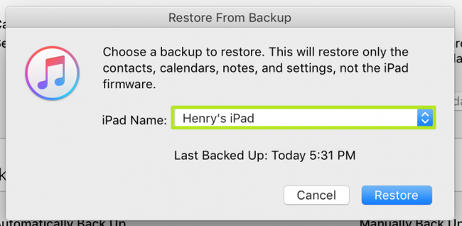 How to Backup and Restore an iPad with iCloud and iTunes | Laptop Mag