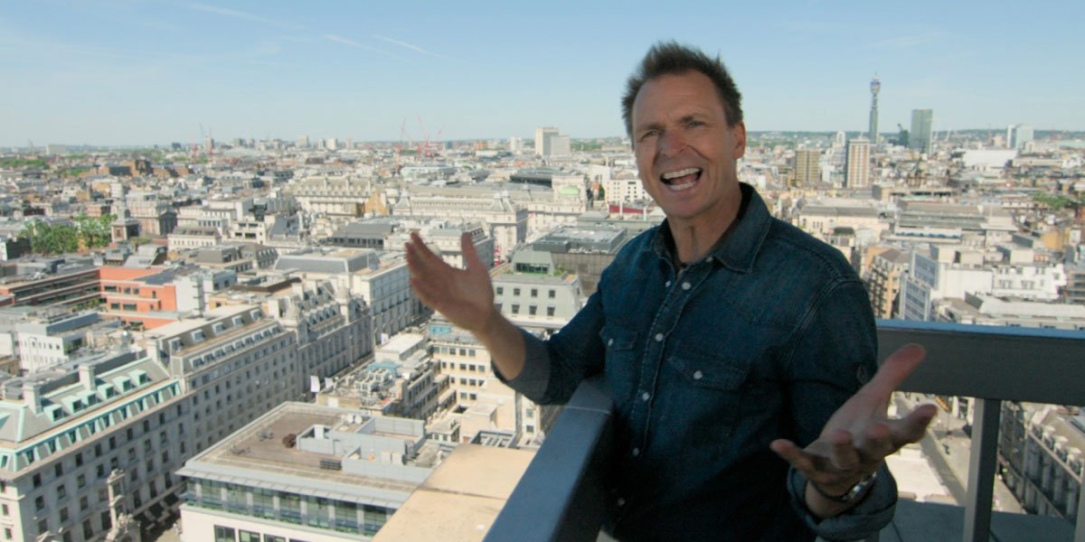 Phil Keoghan last season on The Amazing Race, photo courtesy of CBS