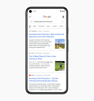 Google search tweaked for enhanced readability