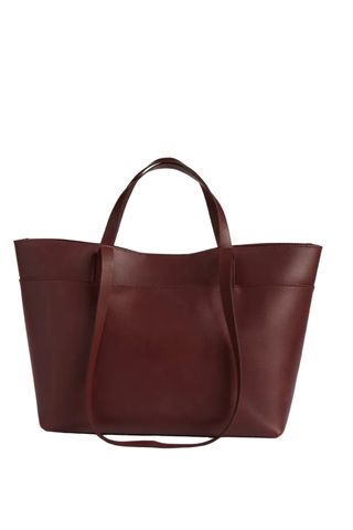 Medium Essentials Leather East/west Tote