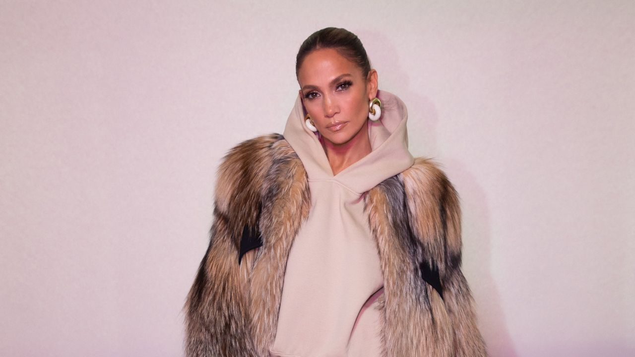 Jennifer Lopez poses while promoting &#039;This Is Me...Now.&#039;