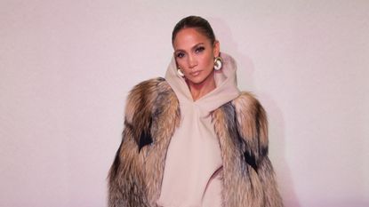 Jennifer Lopez poses while promoting 'This Is Me...Now.'