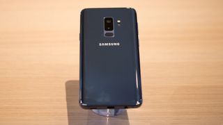 While the S9 sticks to one camera on its rear, the S9+ (above) sports two