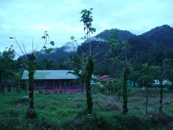 Costa Rican countryside during stage 4 of La Ruta