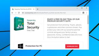 kaspersky total security review email