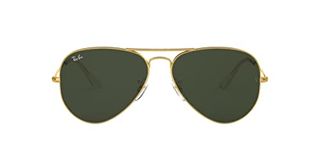 Ray-Ban Unisex Adult Rb3025 Classic Sunglasses, Gold/grey Green, 55 Mm Us