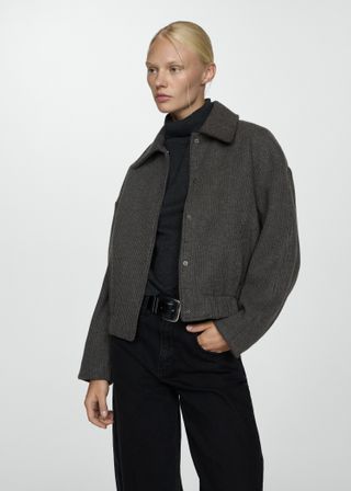 Pocket Knit Jacket - Women | Mango Usa