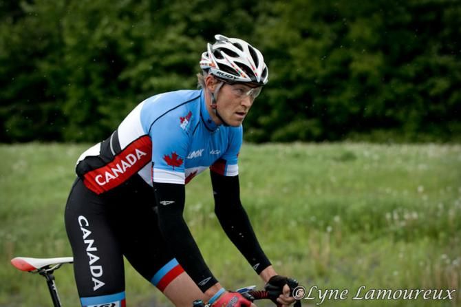 Nic Hamilton ICanada National Team) did a lot of the early pace making