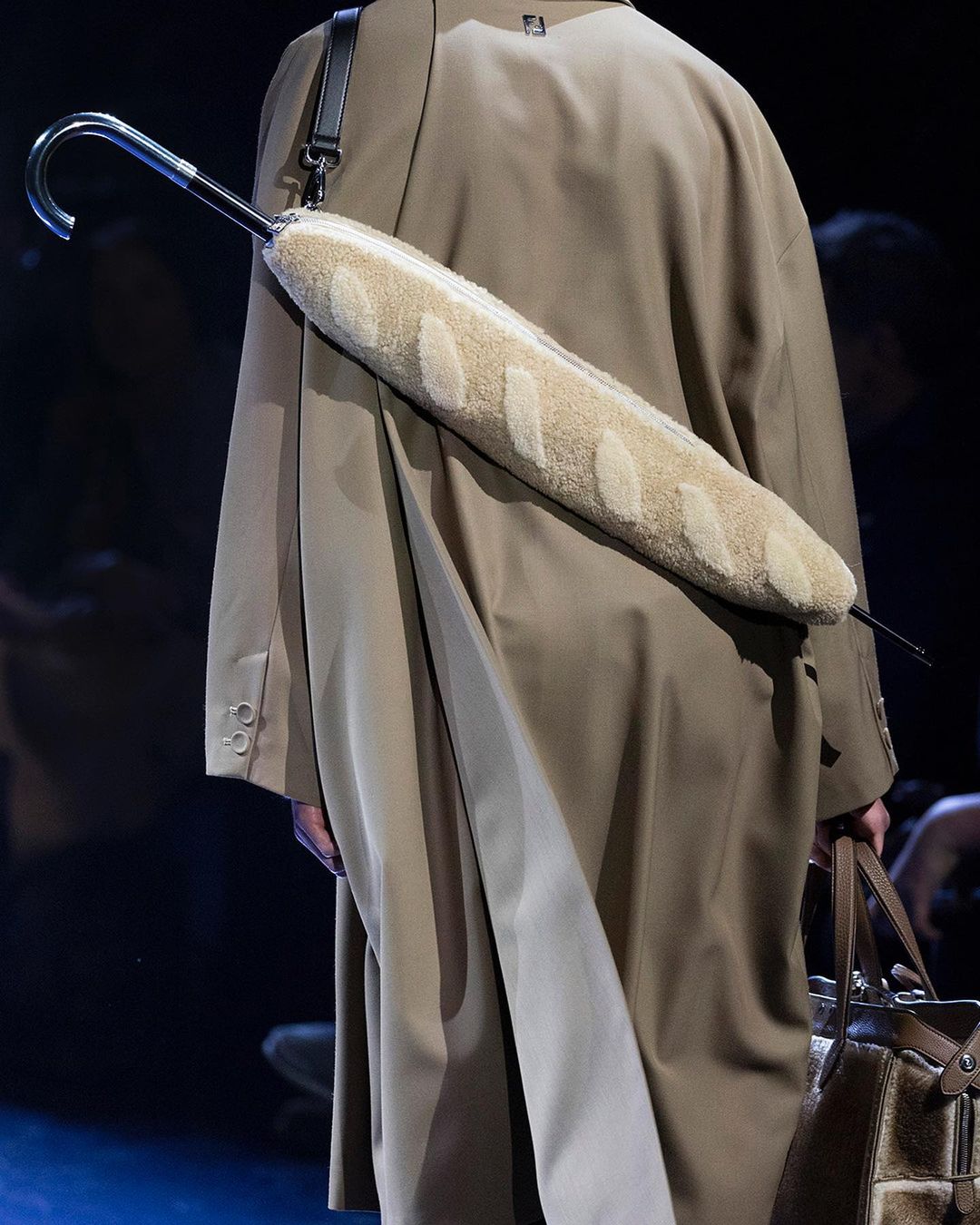 Fendi A/W 2023 menswear baguette bag