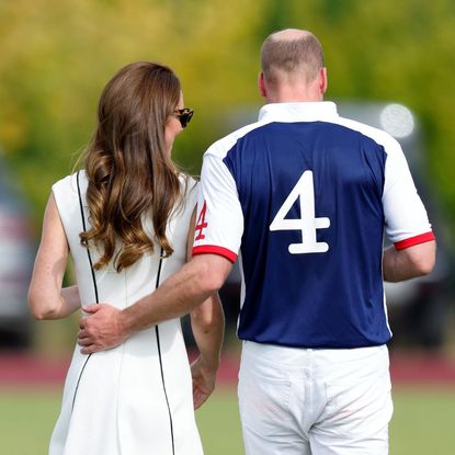 The Prince and Princess of Wales attend the Royal Charity Polo Cup in 2022