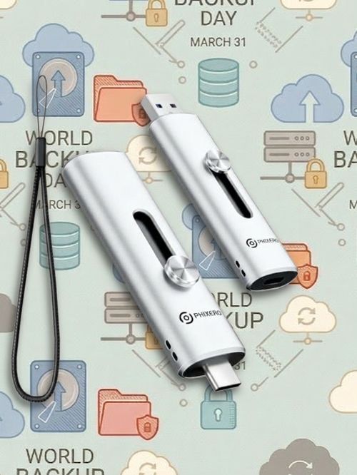 Phixero USB Drive 256GB External SSD