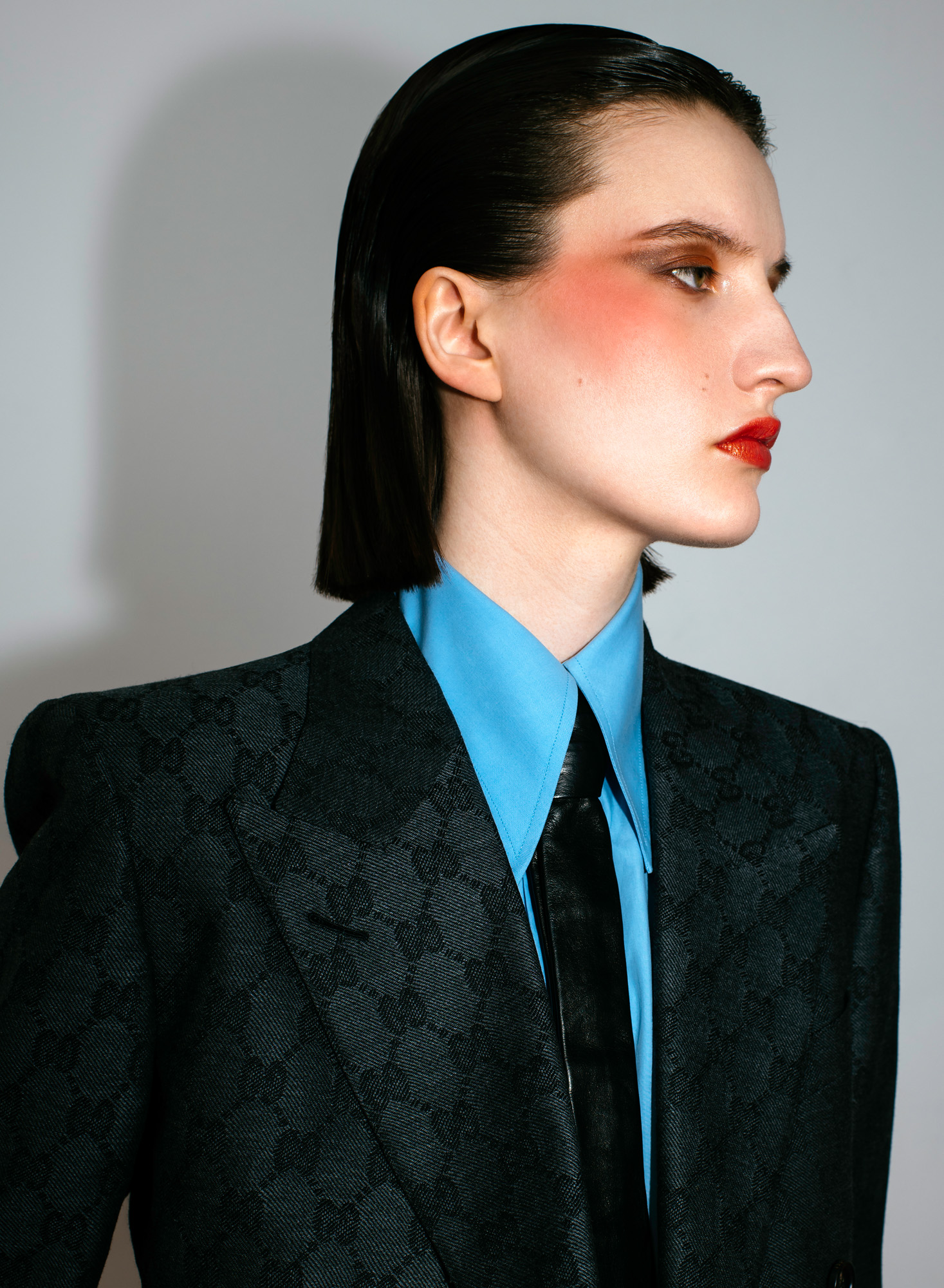 Model is wearing all by Gucci