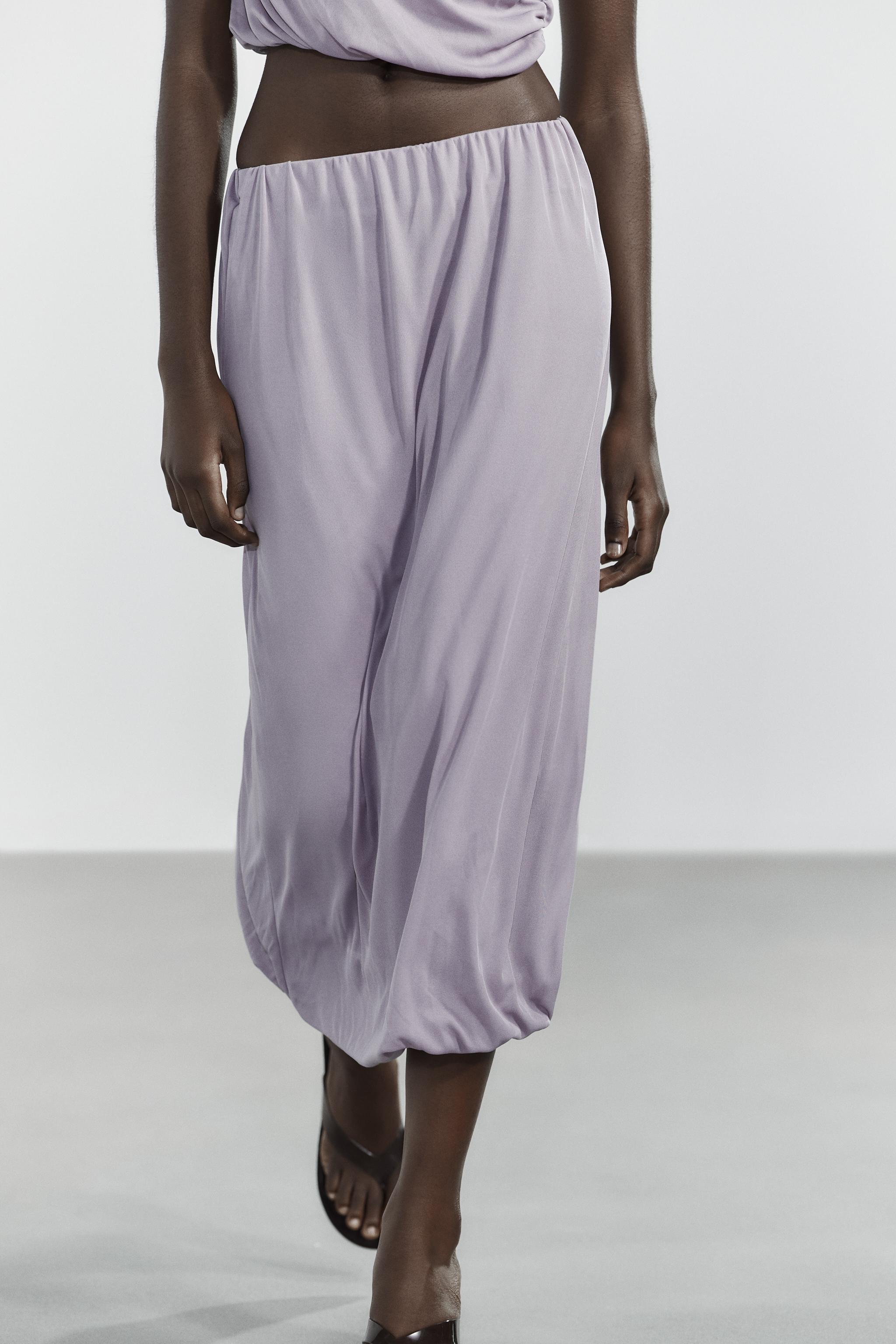 Tulle Midi Skirt