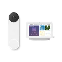 Google Nest Doorbell + Google Nest Hub (Gen. 2) van €299,95 voor €215 Google Nest Doorbell + Google Nest Hub (Gen. 2) van €299,95 voor €215