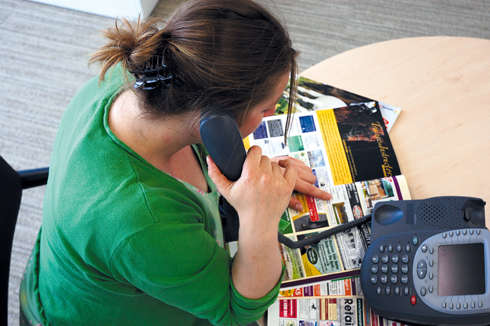A reader calls a classified advertiser. Online scams are a serious problem