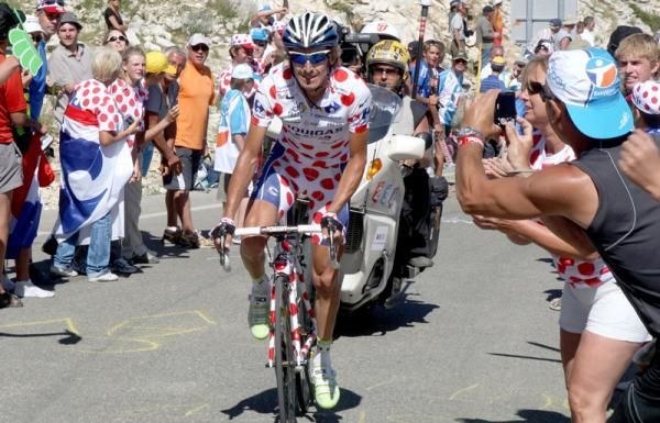 Franco Pellizotti (Liquigas), recent winner of the polka dot jersey at the Tour, should be a contender on Saturday.