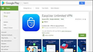 EasyUse Unlimited VPN on the Google Play Store