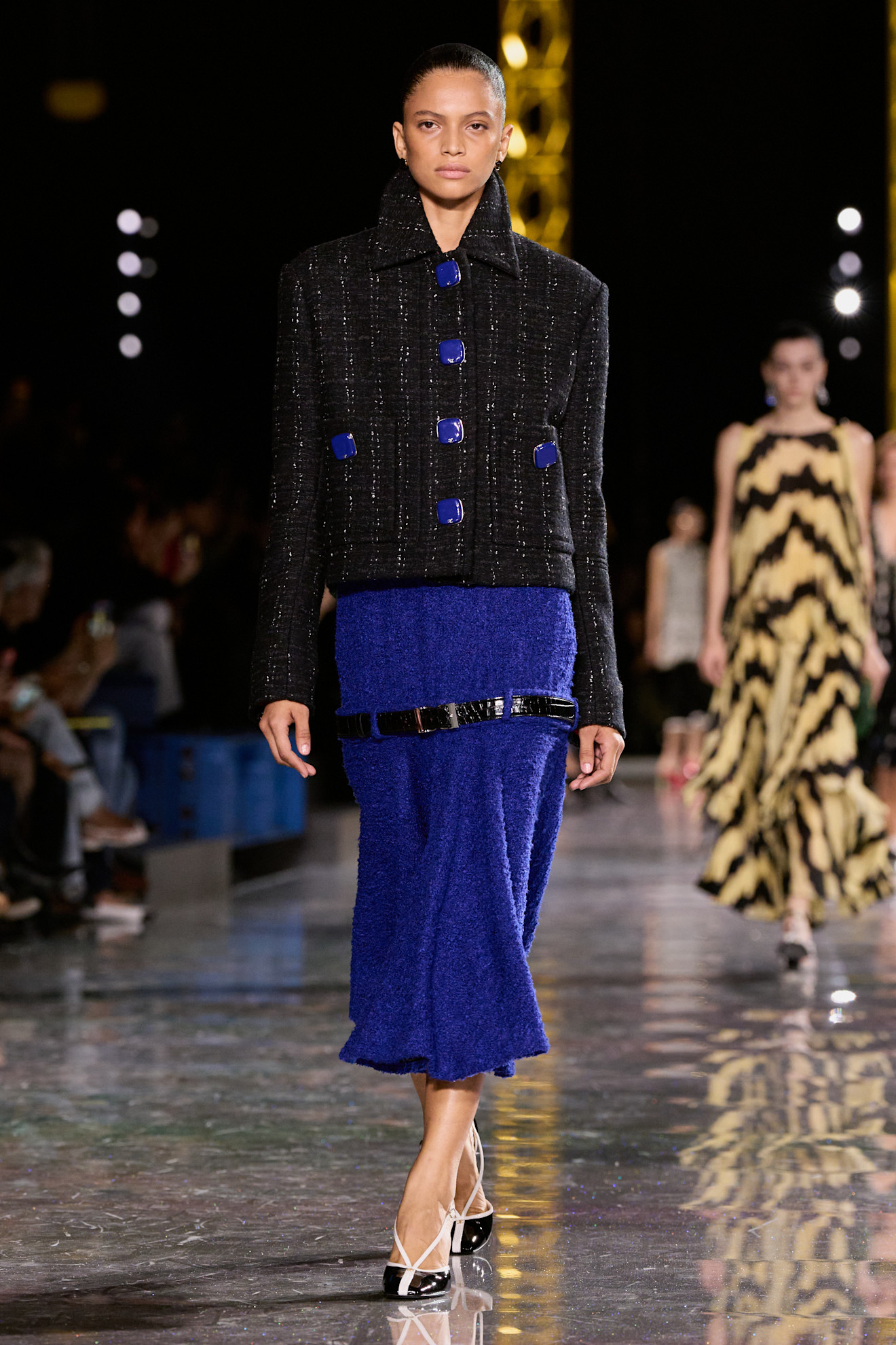 klein blue cobalt blue color trend on Chanel Fall 2026 runway