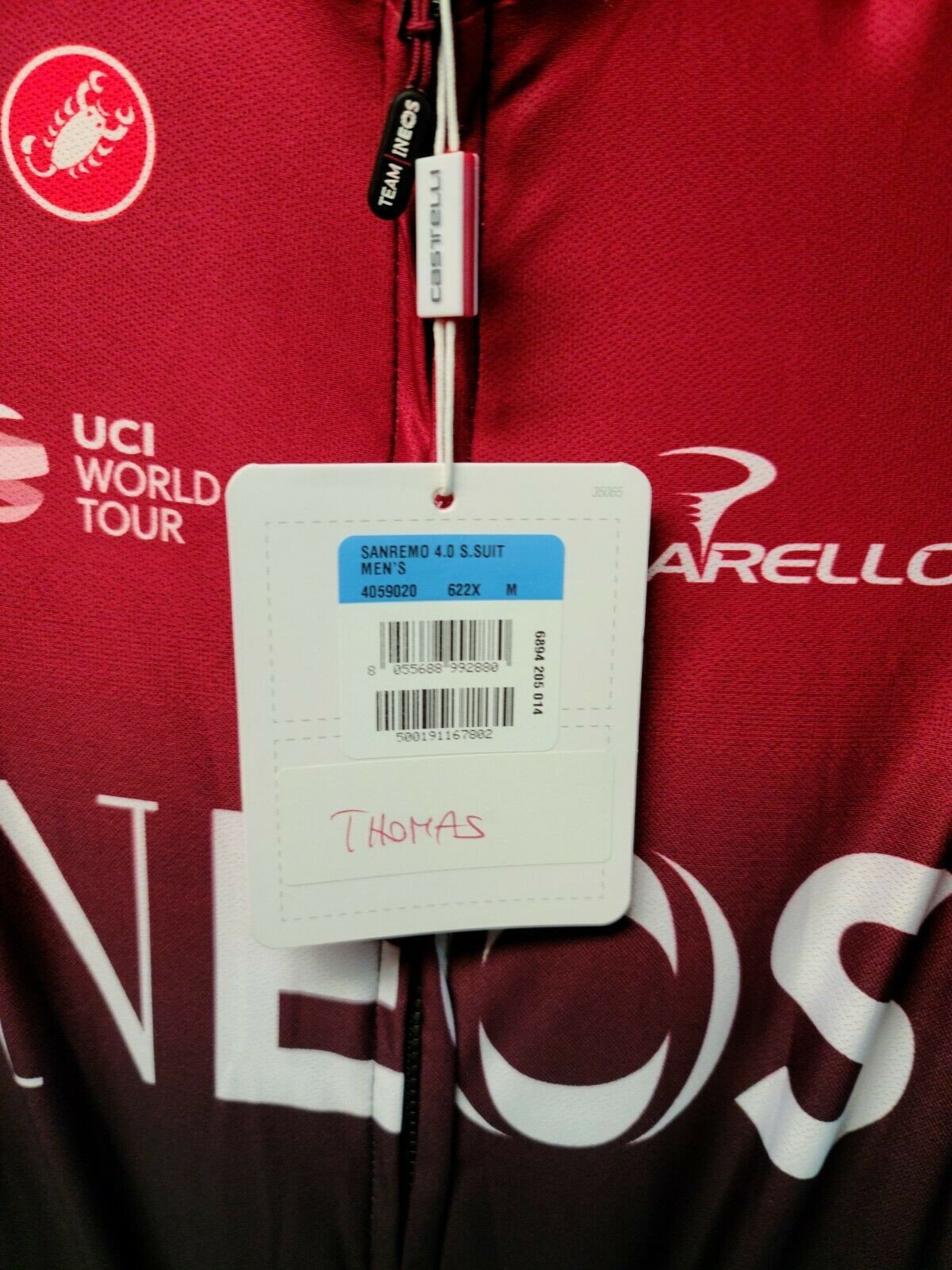 The tag&rsquo;s still on...