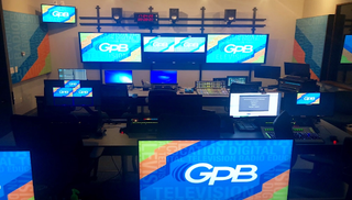 Fig. 1. A Forward View of one of Georgia Public Broadcasting’s Updated Control Rooms