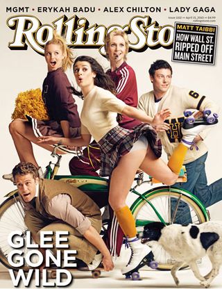 SEE the Glee cast Rolling Stone cover - Glee Gone Wild - News - Marie Claire
