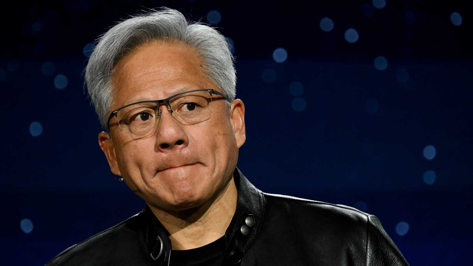 Jensen Huang looking concerned.