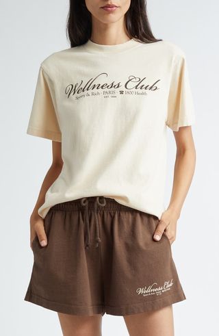 Wellness Club Cotton Graphic T-Shirt