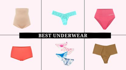 Best underwear collage: Skims, Commando, Heist, and more brands