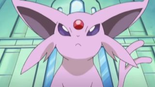 Espeon in Pokemon.