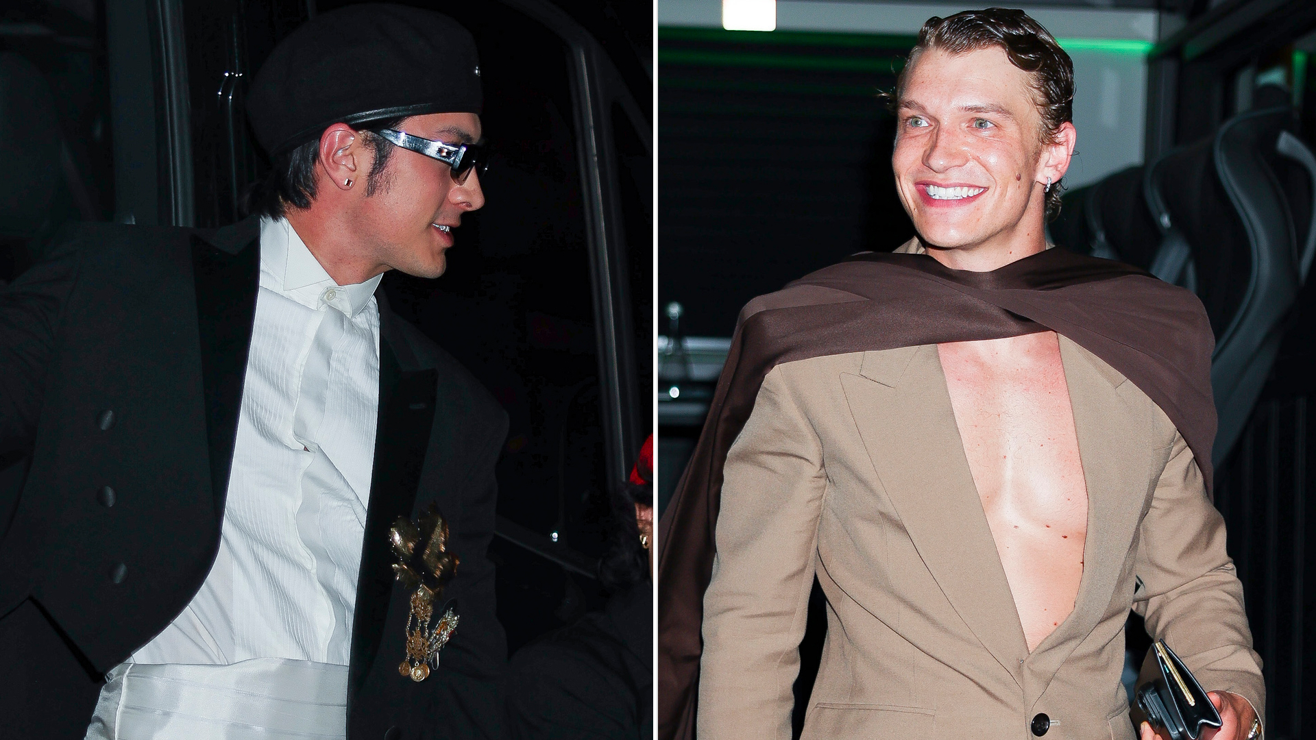 Hudson Williams and Connor Storrie wore after-party looks to the same 2026 Met Gala event