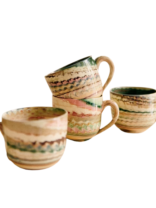 Florence Girod - Set of 4 Cups