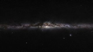360 degree panoramic image of the Milky Way