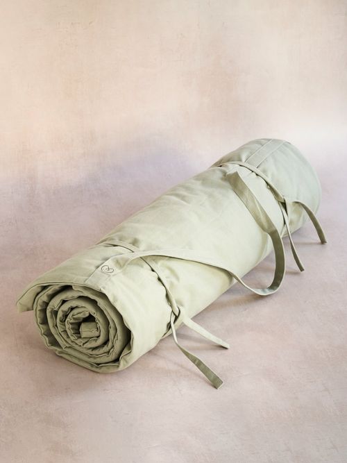 Yogamatters Organic Cotton Restorative Yoga Mat - Grey Ice