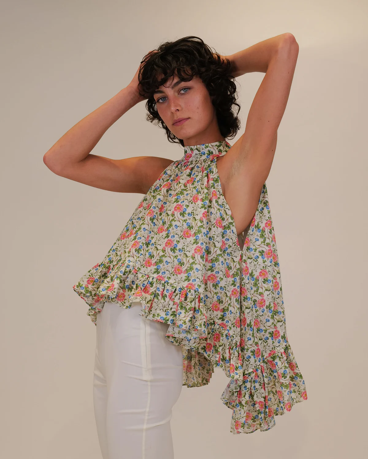 azeeza, Plath Cotton Voile Top