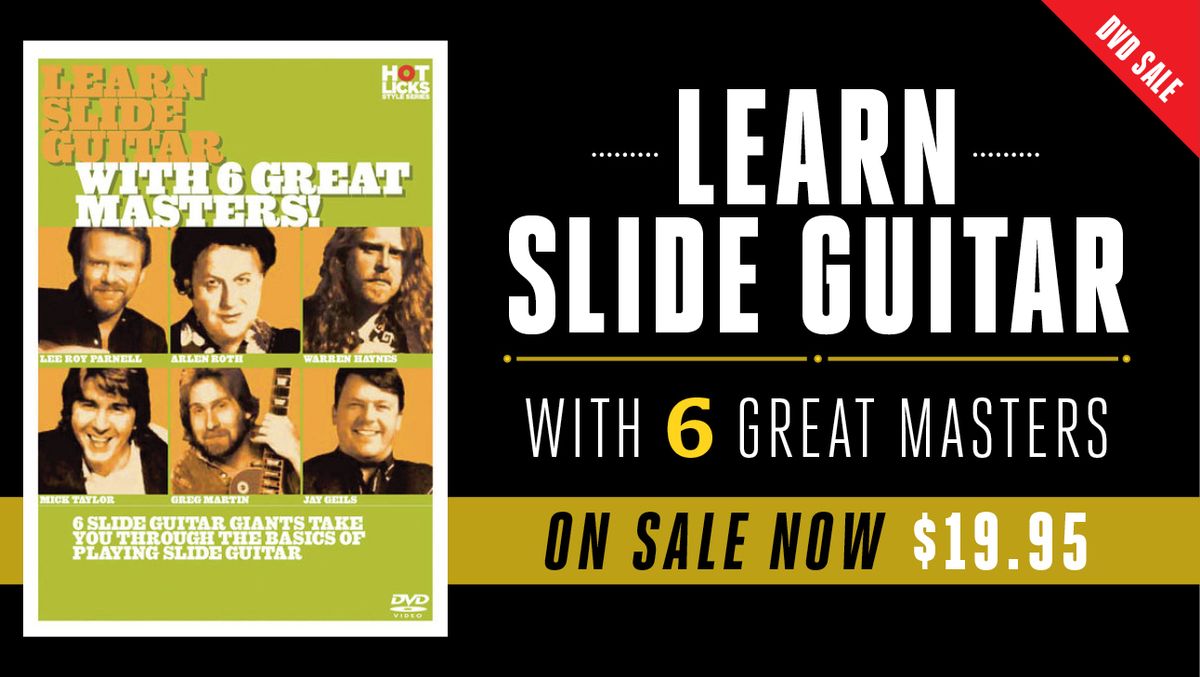 DVD Learn Slide Guitar from Six Masters, Including Mick Taylor and